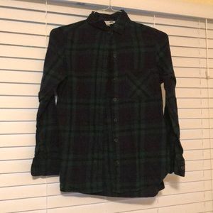 Women’s Button Down Flannel Shirt